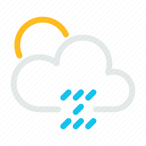 Condition, forecast, rain, sun icon - Download on Iconfinder