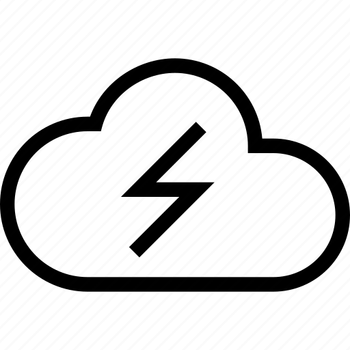 Cloud, forecast, network, server, storage, storm, weather icon - Download on Iconfinder