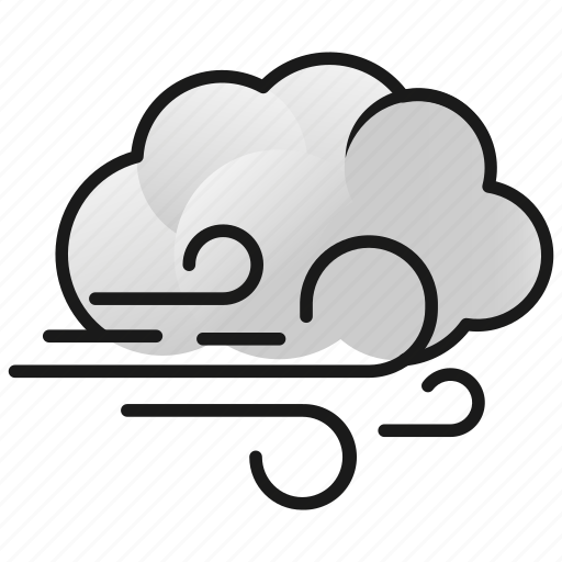Clouds, forecast, weather, wind icon - Download on Iconfinder