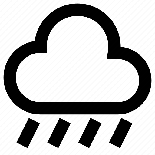 Cloud, forecast, rain, raining, strong, weather icon - Download on Iconfinder