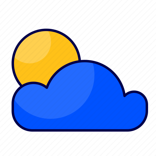 Cloud, forecast, sun, sunny, weather icon - Download on Iconfinder