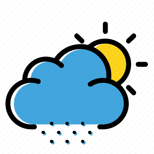 Cloud, day, snow, weather icon - Download on Iconfinder