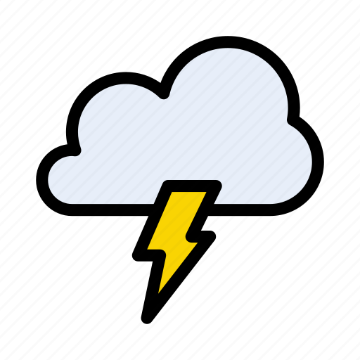 Climate, cloud, forecast, storm, weather icon - Download on Iconfinder