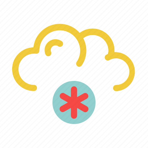 Cloud, sky, snow, thunderstorm, weather icon - Download on Iconfinder