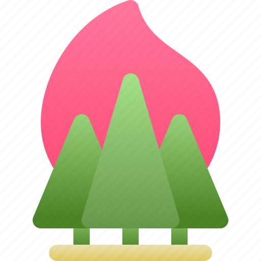 Fire, disaster, forest, weather, wildfire icon - Download on Iconfinder