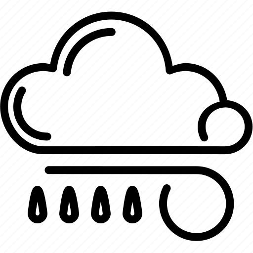 Showery, weather, multimedia, climate, cloud, rain, forecast icon - Download on Iconfinder