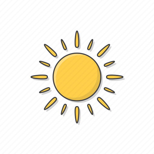 Sun, summer, weather, forecast icon - Download on Iconfinder
