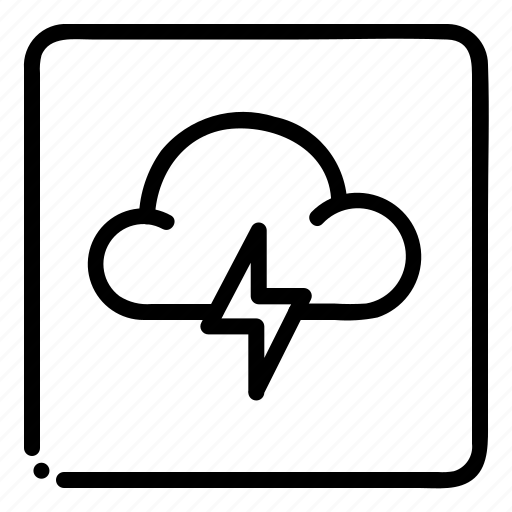 Weather, bolt, cloud icon - Download on Iconfinder