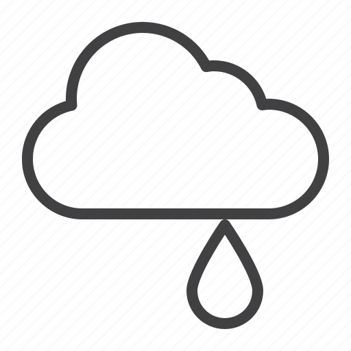 Cloud, rain, drop, weather icon - Download on Iconfinder