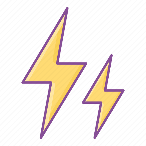 Lightning, weather, bolt, electric icon - Download on Iconfinder