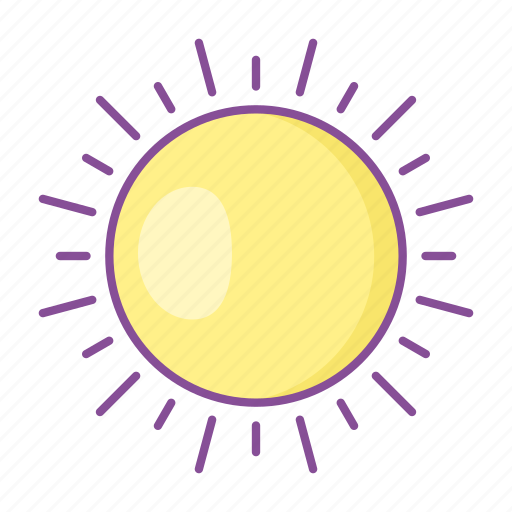 Sun, weather, forecast, summer icon - Download on Iconfinder
