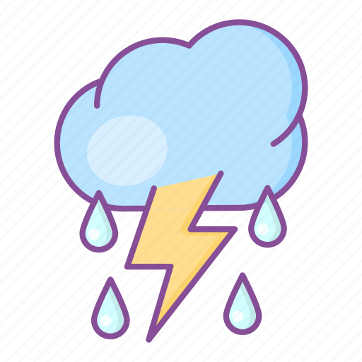 Thunderstorm, cloud, rain, storm icon - Download on Iconfinder