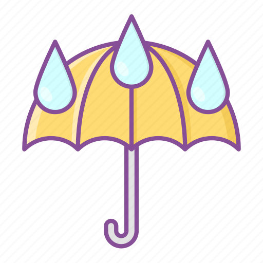 Umbrella, rain, forecast, weather icon - Download on Iconfinder