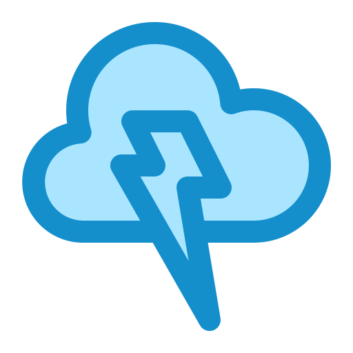 Weather, bolt, cloud, lightning, storm icon - Free download