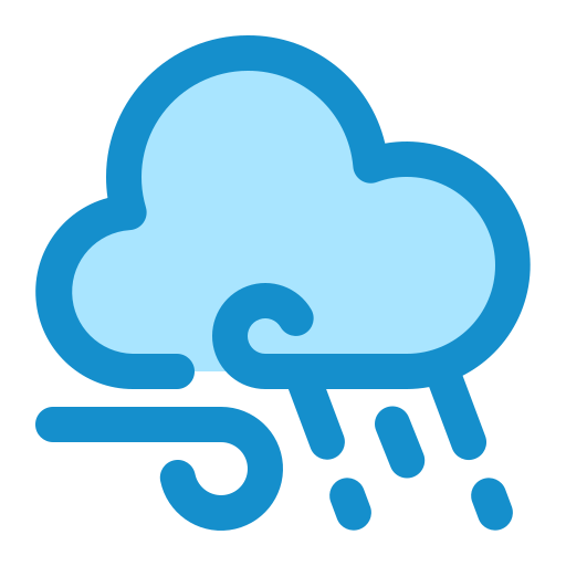 Weather, rain, air, wind, cloud icon - Free download