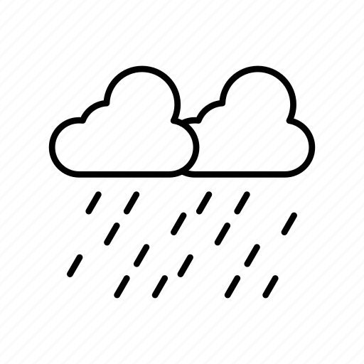 Rain, weather, cloud, raining icon - Download on Iconfinder