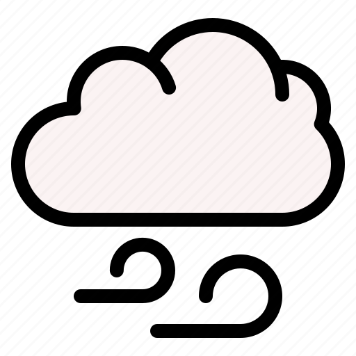 Wind, cloud, weather, whiffle, cloudy icon - Download on Iconfinder