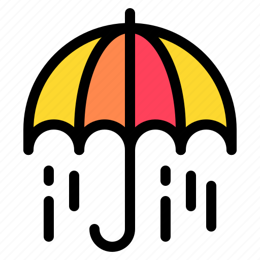 Protection, rain, umbrella, weather, rainy icon - Download on Iconfinder
