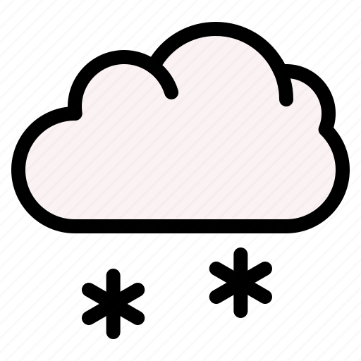 Cloud, snow, weather, winter, cold icon - Download on Iconfinder