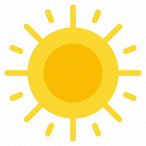 Sun, summer, cloud, warm, weather icon - Download on Iconfinder