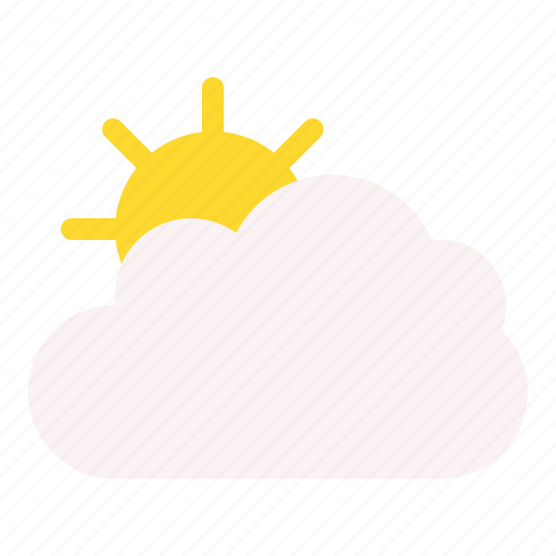 Cloud, cloudy, sun, weather, summer icon - Download on Iconfinder