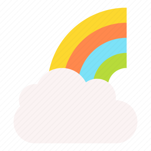 Rainbow, sky, atmospheric, spectrum, cloud icon - Download on Iconfinder