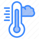 fahrenheit, cloudy, measurement, scale, temperature, thermometer 
