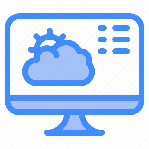 Cloud, computer, forecast, internet, online icon - Download on Iconfinder