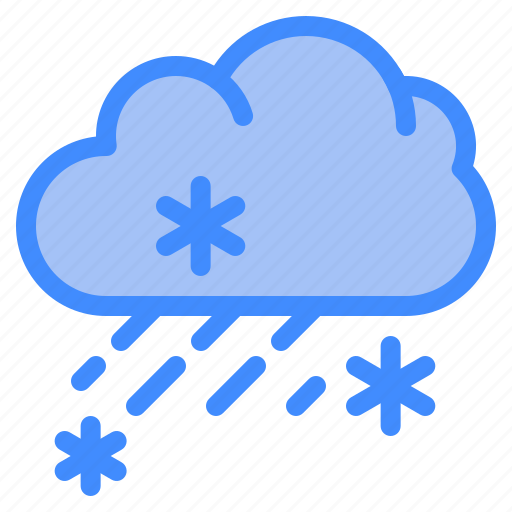 Snow, nature, raindrop, rainy, season icon - Download on Iconfinder