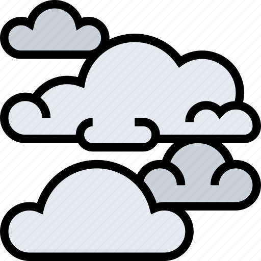 Cloud, hazy, cumulus, sky, atmosphere icon - Download on Iconfinder