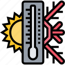 thermometer, temperature, measurement, climate, device