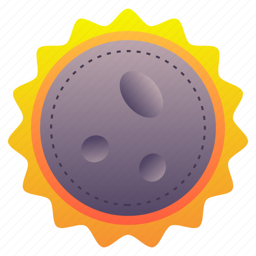 Eclipse, sun, astronomy, moon, solar, sky icon - Download on Iconfinder