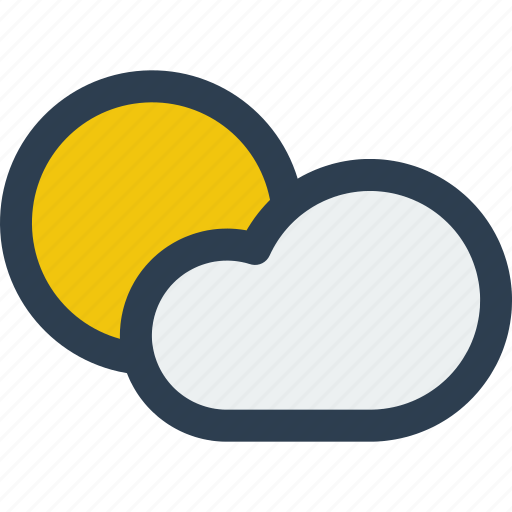 Cloudy, weather icon - Download on Iconfinder on Iconfinder