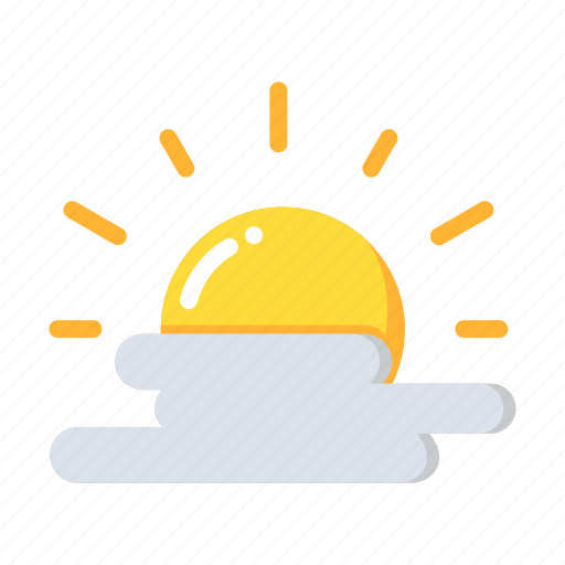 Mist, sun, summer, weather, forecast icon - Download on Iconfinder
