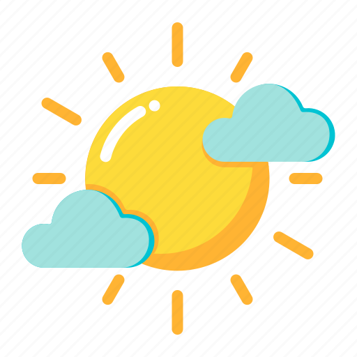 Partly, cloudy, cloud, forecast, weather icon - Download on Iconfinder