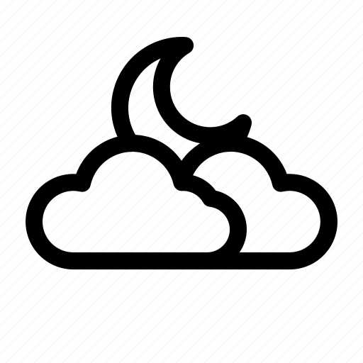 Cloud, night, weather, cloudy, sunny icon - Download on Iconfinder
