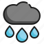 cloud, rain, season, weather icon 