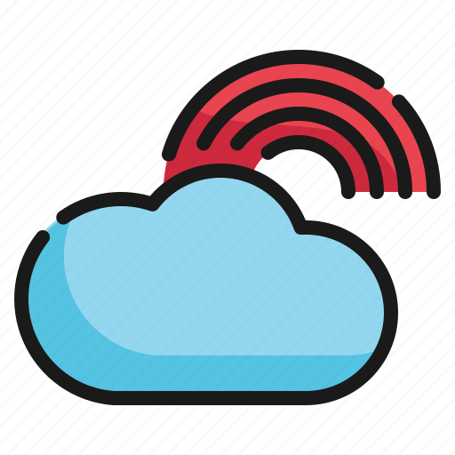 Rainbow, cloud, season, weather icon icon - Download on Iconfinder