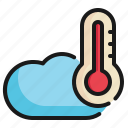temperature, cloud, season, weather icon