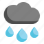 cloud, rain, season, weather icon 