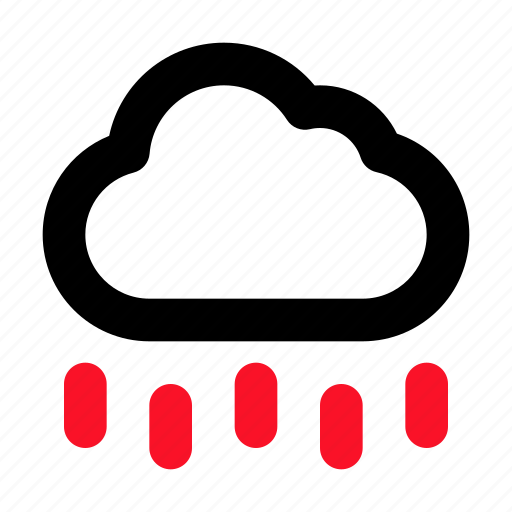 Rain, cloud, downpour, climate, meteorology icon - Download on Iconfinder