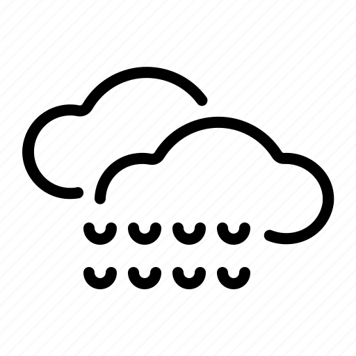 Cloud, drops, rain, weather icon - Download on Iconfinder