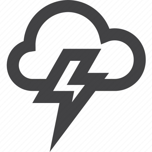 Cloud, lightning, rain, snow, storm, weather icon - Download on Iconfinder