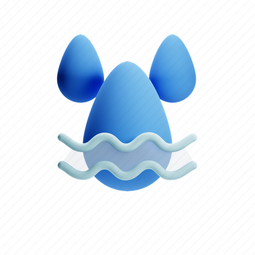 Air, humadity, water, drop 3D illustration - Download on Iconfinder