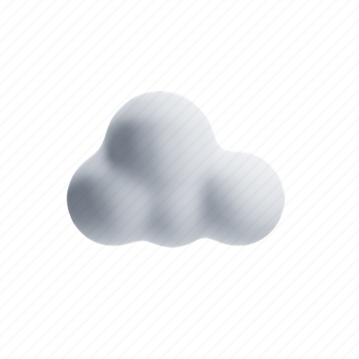 Cloud, rain, weather, storage 3D illustration - Download on Iconfinder