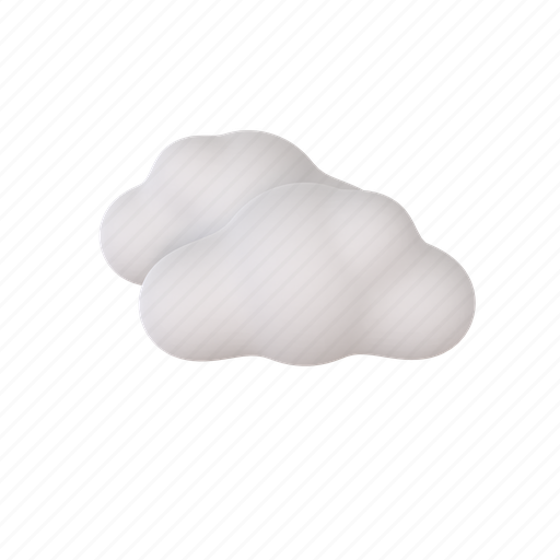 Clouds, cloudy weather, cloud weather, weather-forecast, weather, forecast, nature 3D illustration - Download on Iconfinder