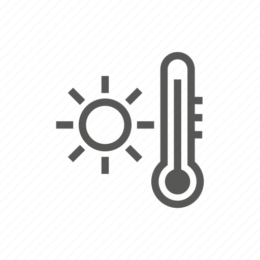 Hot, sun, temperature, warm, weather icon - Download on Iconfinder