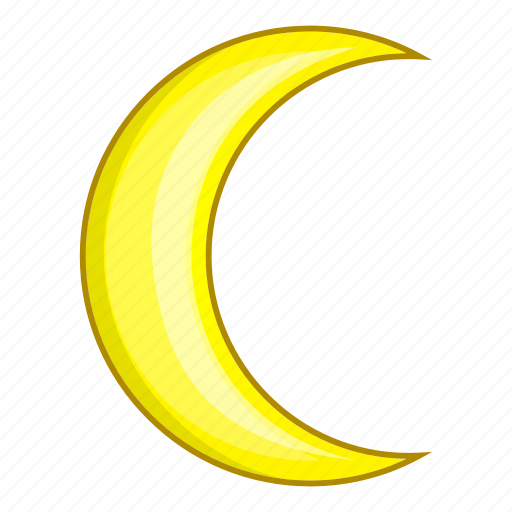 Crescent, moon, night, weather icon - Download on Iconfinder