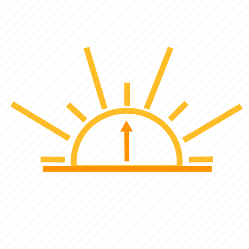 Color, sunrise, weather icon - Download on Iconfinder