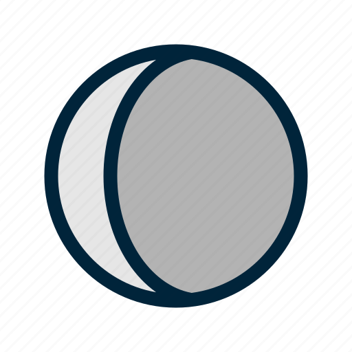 Weather, moon, night, crescent icon - Download on Iconfinder